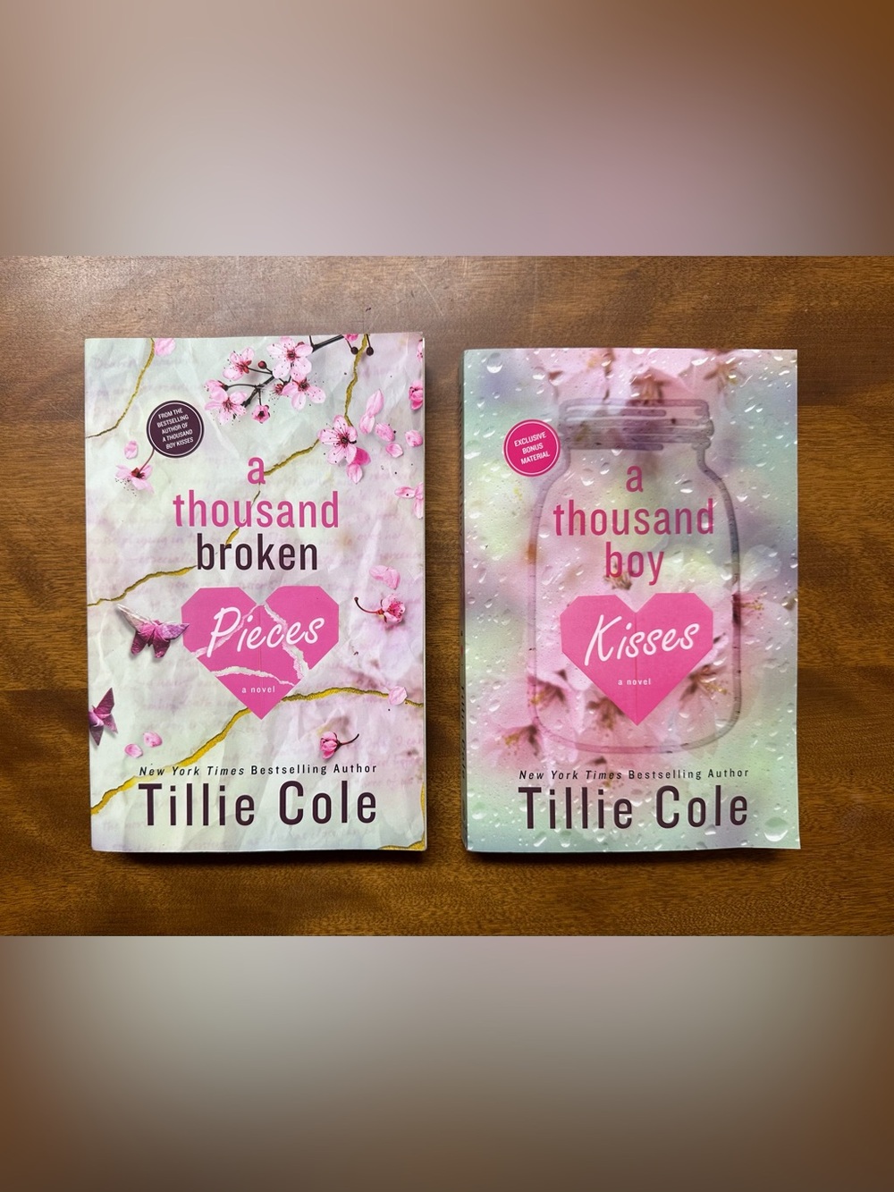 A Thousand Broken Pieces & A Thousand Boy Kisses By Tillie Cole